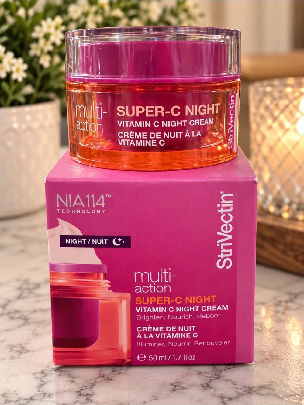 StriVectin Multi-Action Super-C Night Vitamin C Night Cream NIB
